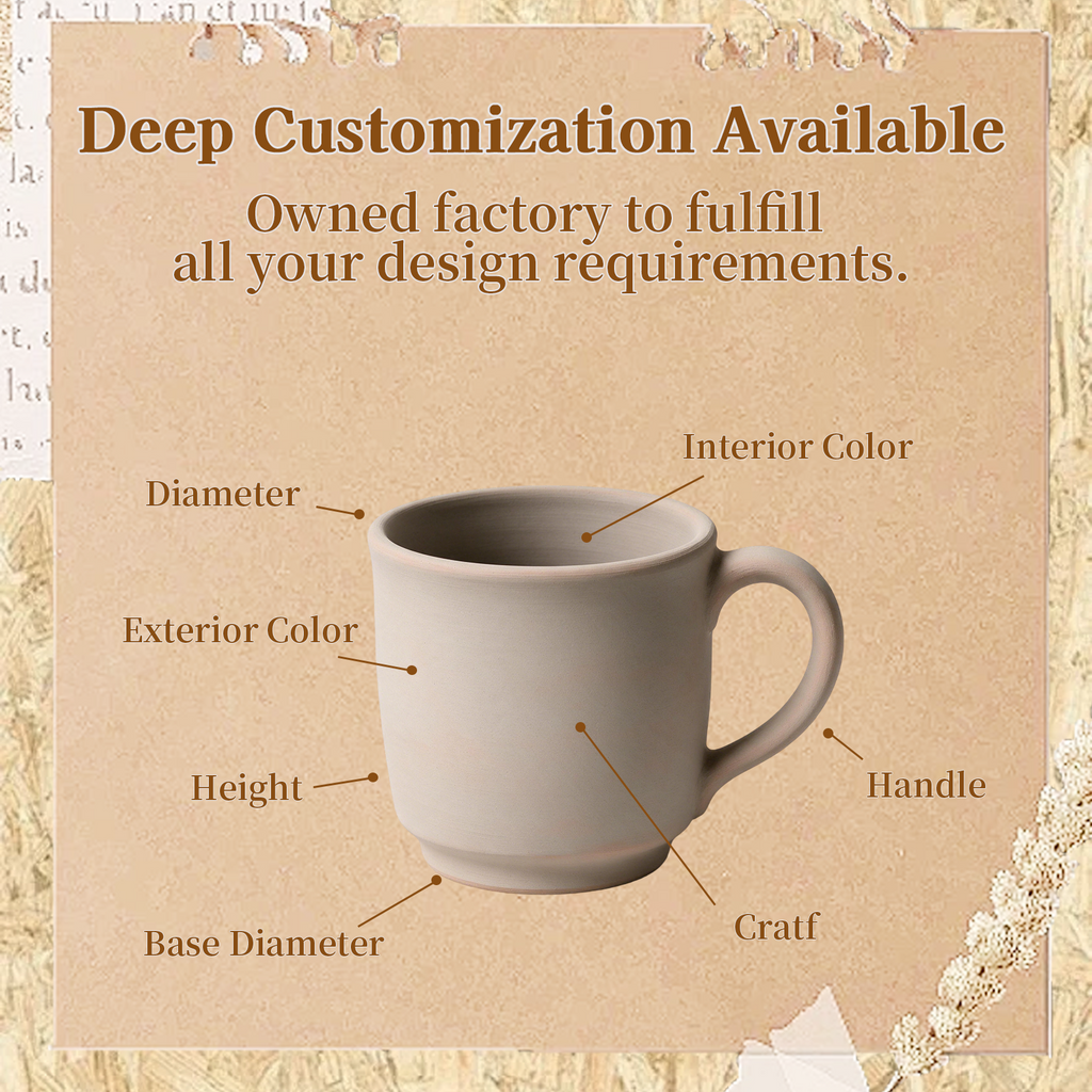 Glaze Drift Collection – Reactive Glaze Ceramic Mug Set