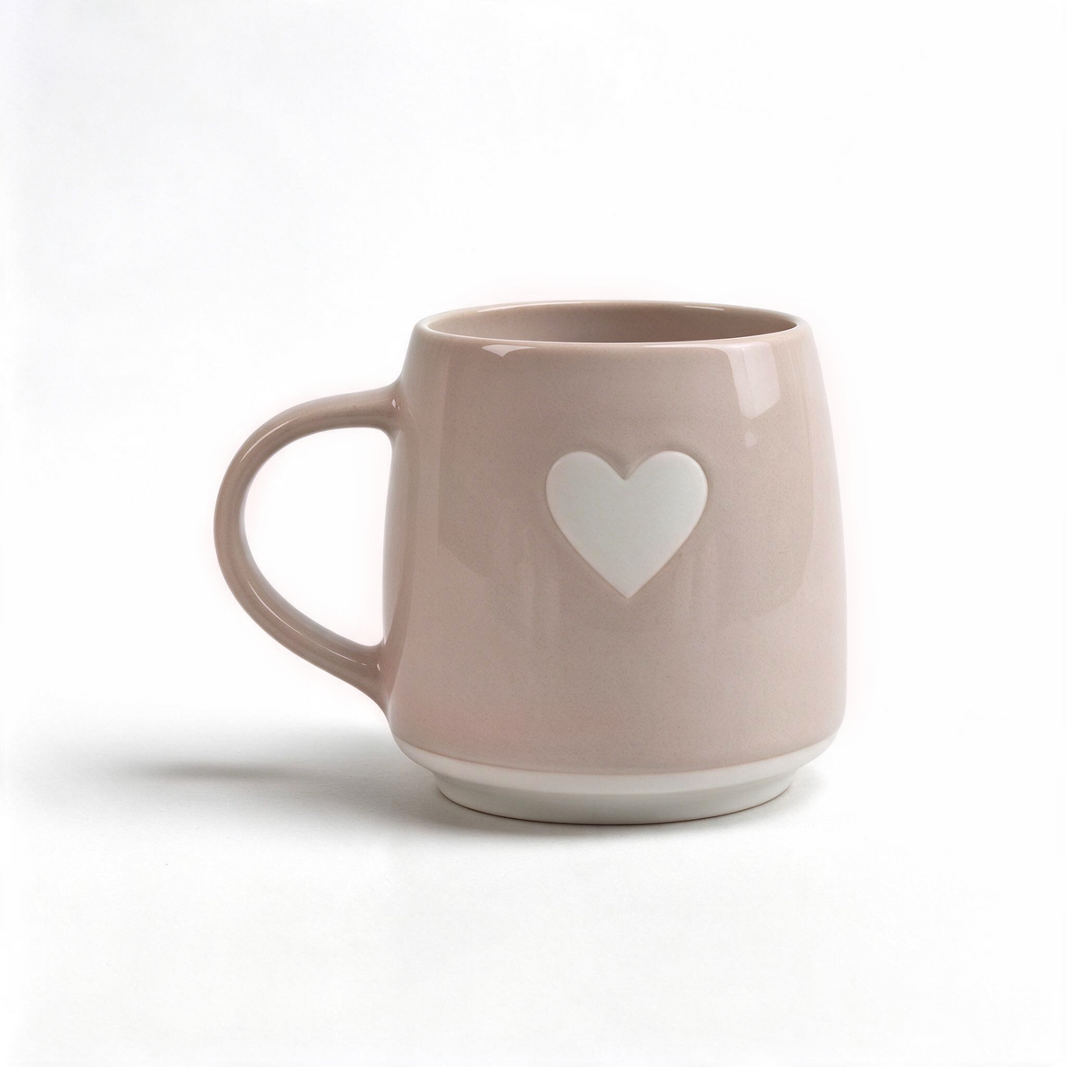 Soft Affection Collection – Screen Printing, Reactive Glaze, Exposed Bisque Ceramic Mug Set